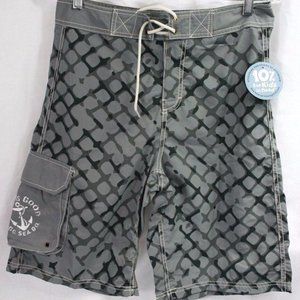 NWOT Mens Life is Good Cargo Board Shorts GO SEA DO